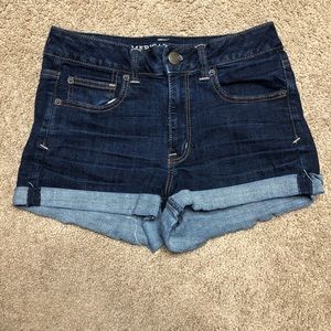 High wasted shorts
